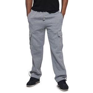 Vêtements décontractés pantalons de survêtement coupe ample Baggy droit lavé nouveau Style Streetwear hommes Joggers pantalons multi-poches pantalons pour hommes - Product Image 4