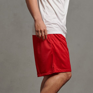 กางเกงขาสั้นผ้าฝ้ายระบายอากาศได้ดีสำหรับผู้ชายกางเกงขาสั้นสำหรับเล่นกีฬารุ่นเฮฟวีเวต2025ออกแบบได้ตามต้องการ - Product Image 3