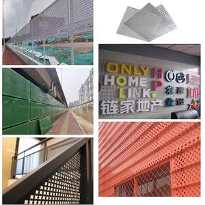 Panneau en tôle perforée <span class=keywords><strong>d</strong></span>écorative industrielle galvanisée et treillis métallique perforé - Product Image 6