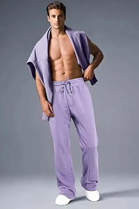 Pantalons de survêtement à impression bouffante personnalisés de haute qualité pour hommes, pantalons évasés surdimensionnés de style de rue de qualité supérieure, survêtement unisexe - Product Image 5