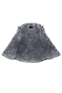 Chaleco Corto sin Mangas para Hombre, Camisa Resistente, Estilo Vintage, Ropa de Club, Moda Urbana, Estilo Denim, Motociclista, Rock, Informal, Transpirable para Verano - Product Image 6