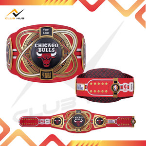 New England Patriots Championship Wrestling Belt Fútbol americano 2mm 4mm Aleación Automático Cuero genuino Cómodo - Product Image 2