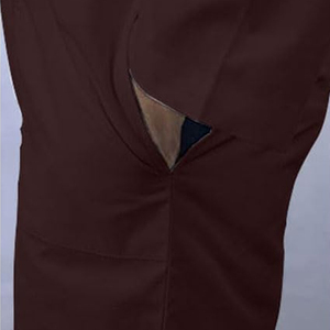 Blouses de laboratoire professionnelles pour femmes et hommes, uniforme d'hôpital, blouse de soins infirmiers, blouse de médecin, vêtements de laboratoire blancs et bordeaux pour les soins de santé - Product Image 5