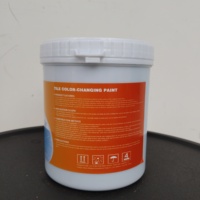Peinture polyuréthane liquide imperméable à changement de couleur pour carrelage, application au pinceau sur sols et murs de toilettes et bâtiments - Mi xiang