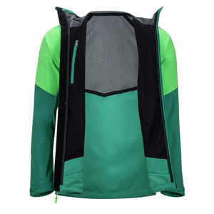Chaqueta cortavientos impermeable con cremallera y logotipo personalizado para hombre, chubasquero de pesca con cuello levantado para actividades al aire libre de invierno - Product Image 1