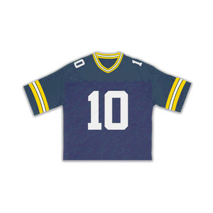 2025 Venta al por mayor Nueva fábrica Proveedor directo personalizado Mejor precio Fabricante bajo Camiseta de fútbol americano en cantidad a granel - Product Image 1