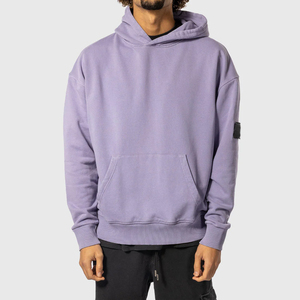 Sweat-shirts pour hommes de haute qualité, lavés à l'acide, à fermeture éclair intégrale, style américain, coupe ample, 500 GSM, sweat-shirt de créateur, lavage enzymatique, haut pour garçons, 2026 - Product Image 1