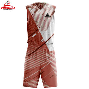 Short et débardeur de basket-ball en maille réversible, uniforme de basket-ball d'équipe vierge en gros, caractéristique de séchage rapide, service OEM, ensemble de survêtement - Product Image 5