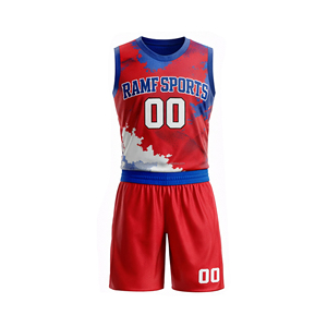 Uniformes de Baloncesto de Alta Calidad, Conjuntos de Uniformes de Baloncesto Personalizables de Nuevo Diseño para Adultos y Niños - Product Image 3