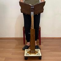 Dudukan buku kayu dapat dipindah, dapat diatur | Quran, pemegang buku Islam | Pemegang buku Islami portabel | Meja baca