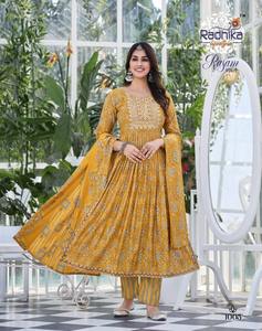 Vestido Kurti Nayra de Alta Demanda con Pantalón y Dupatta para Mujer, Ropa de Fiesta, de Proveedor y Exportador Indio - Product Image 4