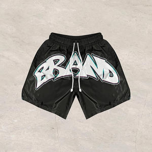 Ensemble de t-shirts et de shorts d'été Ensemble de t-shirts et de shorts en coton deux pièces pour hommes Ensemble de shorts d'été imprimés DTG lavés à l'acide personnalisés - Product Image 3