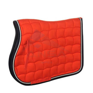 Ensemble de coussinets de selle en coton pour équipement d'équitation de haute qualité fabriqués sur mesure Tapis de selle pour cheval anglais Protection équestre - Product Image 5