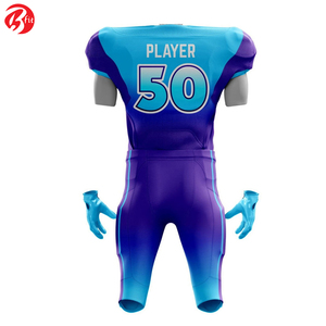 Venta caliente nueva camiseta de fútbol americano 100% camisetas de entrenamiento de poliéster con mangas cortas traje de entrenamiento de fútbol americano en blanco - Product Image 3