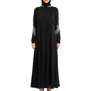 Vente à chaud en gros EID islamique modeste Dubaï Abaya lâche femmes musulmanes robe décontractée à capuche robe abaya - Product Image 1