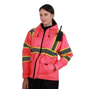 Veste de sécurité personnalisée 2026 pour les travailleurs, design personnalisé avec fermeture éclair de haute qualité, poches pour outils de sécurité - Product Image 5