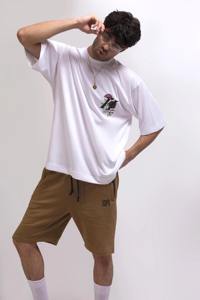 Short classique de qualité supérieure pour hommes, short décontracté à motif uni, confortable et élégant pour l'été, pour la plage - Product Image 2