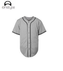 ชุดกีฬาเบสบอลของผู้ชายสไตล์ OnStyle เสื้อเจอร์ซีย์พิมพ์ลายซับลิเมชันสไตล์กระดุมเต็มผืนผ้าทนทานเหมาะสำหรับการฝึกซ้อม - Product Image 6