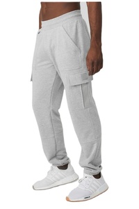 Wholesale <b>Men's</b> Oversize Streetwear Cargo Pants Breathable Baggy <b>Trousers</b> With Jogger Bottom & Color Block <b>Loose</b> Stacked Design - Product Image 3