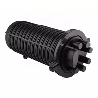 Jonction de fibre et boîte de joint 144/288/576 joint mécanique thermorétractable à noyau ip68 fermeture d'épissure de fibre optique de type dôme