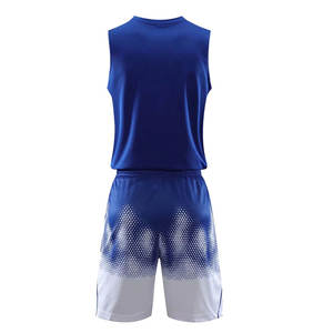 Uniforme de basket-ball pour hommes de la meilleure qualité, imprimé en polyester, uniforme de basket-ball sur mesure, vente - Product Image 2