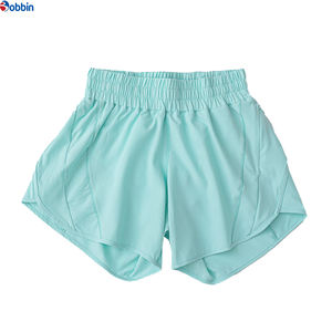 Shorts Deportivos de Verano para Mujer de Primera Calidad de BOBBIN INDUSTRIES, Doble Capa, Elásticos, de Secado Rápido, Transpirables, para Yoga, Gimnasio, Deportes, Correr, Ligeros - Product Image 1