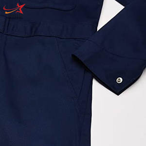 Bata de algodón con cierre a presión para hombre, prenda de vestir, de manga larga, de gran tamaño, alta calidad, multifuncional, resistente al fuego - Product Image 5