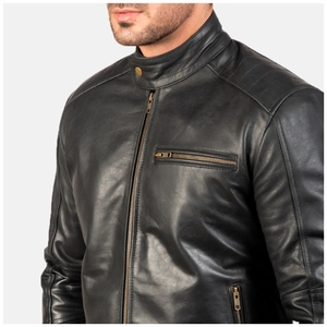 <b>jacket</b> <b>for</b> <b>men</b> <b>men's</b> <b>jackets</b> Factory Direct High Quality Plus Size Zipper Leather <b>Jacket</b> <b>for</b> <b>Men</b> Leather Coats - Product Image 5