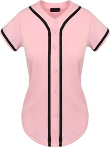 Jersey de béisbol de Hip Hop de verano para mujer, uniforme holgado de manga corta de verano de talla grande, nombre de equipo personalizable para adultos - Product Image 2