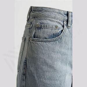 Stretch Fit Denim <b>Jeans</b> Manufacturers <b>High</b> <b>Waist</b> Fashionable Trousers Women Everyday Style Wholesale Customized Color Custom - Product Image 5