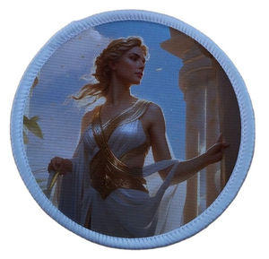 Top Hot Sale Custom Large Printed Full Color Sublimation Heart 3D Flower Number Rose Embroidery Lace <b>Applique</b> Sew-On <b>Patches</b> - Product Image 4