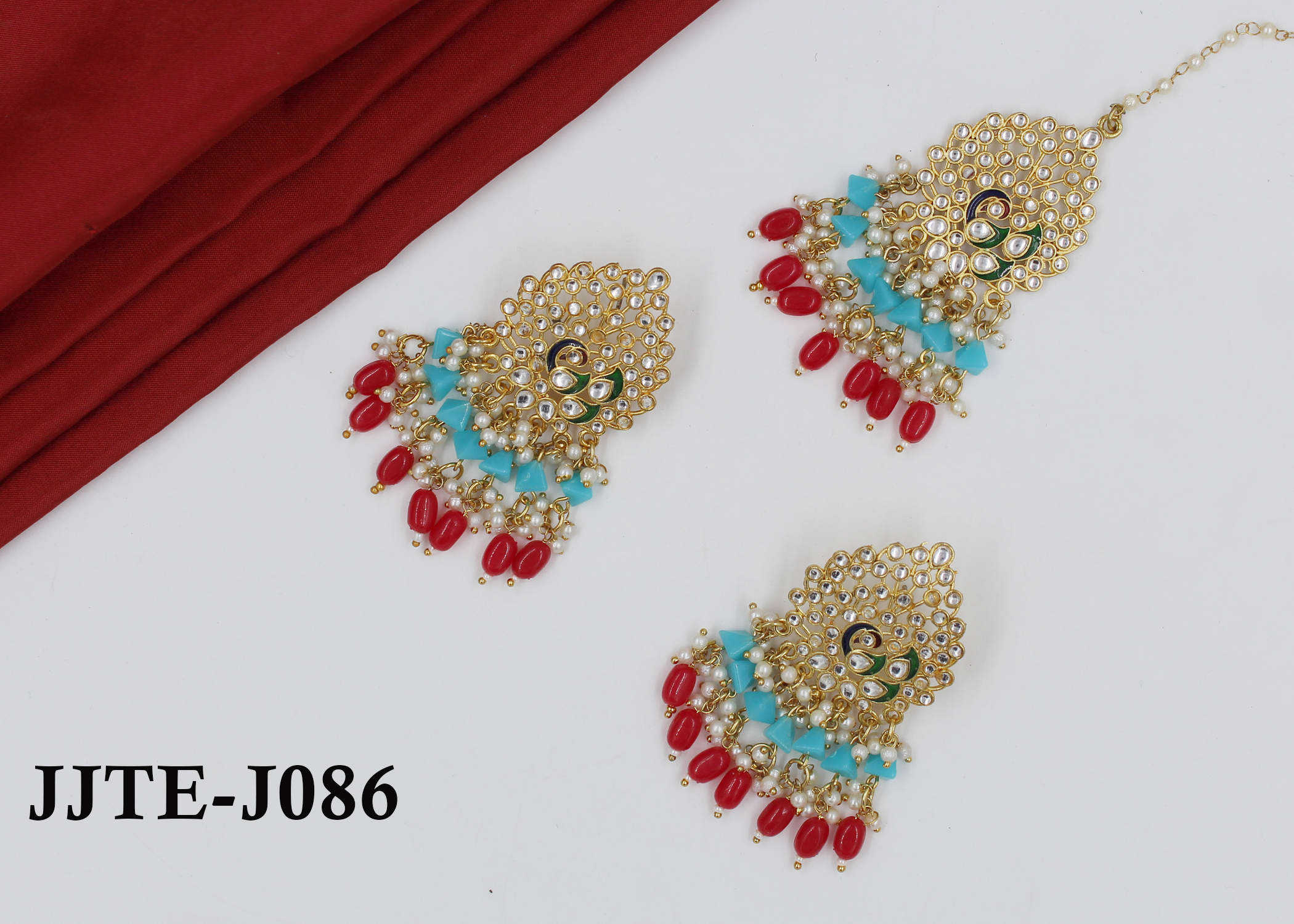 สีแดง &amp; สีฟ้าสดใส