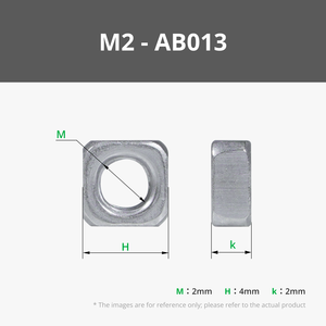 น็อตเหลี่ยมเหล็กกล้าคาร์บอนชนิดหนัก - Product Image 2