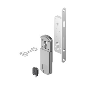 Protezione Magnetica Mg310 per Cilindro Cromato Satinato - Product Image 1