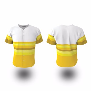 Gran oferta, camiseta de béisbol transpirable de Color personalizado, 100% poliéster, venta al por mayor, logotipo OEM, uniforme de béisbol de talla grande de secado rápido - Product Image 5