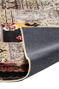 Alfombra Turca Adiva, Tejida a Máquina, Lavable, de Poliéster, con Base de Algodón, Antideslizante, con Patrón Geométrico, Exportación Directa de Gaziantep - Product Image 6