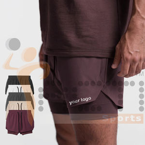 Haute qualité flambant neuf élégant à la mode combat entraînement Mma court sport serré survêtement course hommes Shorts - Product Image 2