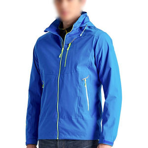 Chaqueta Softshell con estampado de logotipo personalizado 2025 para hombre, lona ligera de alta calidad con cuello levantado y cierre de cremallera - Product Image 3