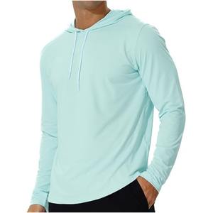 เสื้อตกปลาแขนยาวผ้าไอซ์ซิลค์ระบายอากาศได้ดีเสื้อตกปลาแห้งเร็ว - Product Image 1