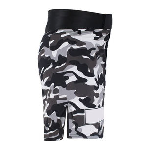 Pantalones cortos de boxeo de entrenamiento para hombres personalizados, ropa de gimnasio de artes marciales MMA de algodón, precio al por mayor, servicio OEM, diseño de caja de verificación, venta en línea - Product Image 3