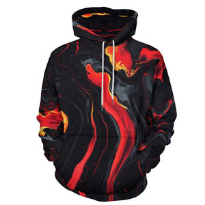 Sweats à capuche à impression numérique par sublimation complète pour hommes pour adultes Streetwear pulls décontractés d'hiver à capuche pour hommes - Product Image 2