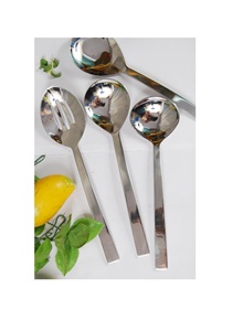 Set d'argenterie pour, Briout Pièce Couverts Set de couverts Carré en acier inoxydable - Product Image 5