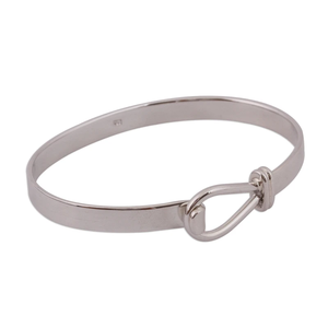 Bracelet jonc délicat en argent sterling Bijoux de mode pour cadeau d'anniversaire Prix de gros en vrac - Product Image 2