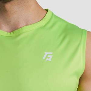 Débardeur Bounce vert fluo pour homme - Product Image 5