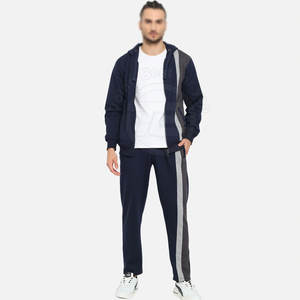 Vêtements de sport coupe ajustée pour hommes, survêtement de fitness et de jogging personnalisé, survêtement d'entraînement d'hiver à séchage rapide, nouveaux ensembles respirants - Product Image 6