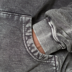 Nouveauté en promotion : Sweat à capuche ANAX SPORTS pour homme, délavé à l'acide, 100 % coton, coupe oversize, respirant, imperméable, haute qualité - Product Image 3