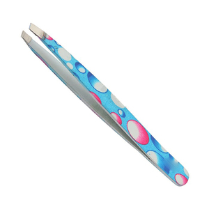 Pinzas para cejas de acero inoxidable de alta calidad de primera calidad, Punta puntiaguda, logotipo personalizado ecológico, papel de herramienta de maquillaje para depilación - Product Image 5