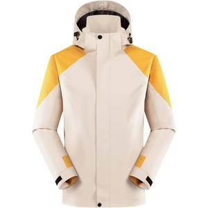 Chaqueta de Invierno para Aventuras al Aire Libre con Cierre de Cremallera, Tejido Revestido, Diseño Impermeable y Cortavientos, OEM Disponible - Product Image 1