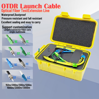 SC/APC-SC/UPC CAILI FTTH Fiber Optical OTDR Launch Cable Box 1Km SM 1310/1550nm Dead Zone Eliminator
