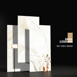 Carreaux de sol en porcelaine vitrifiée modernes les plus populaires avec fonction pare-feu, fabriqués en Inde pour salle de bain et maison, garantie 5 ans - Product Image 1